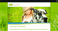 Desktop Screenshot of bio-clean.net