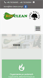 Mobile Screenshot of bio-clean.com.pl