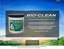 Tablet Screenshot of bio-clean.ca